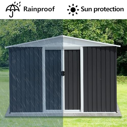 6x8 FT Outdoor Storage Shed