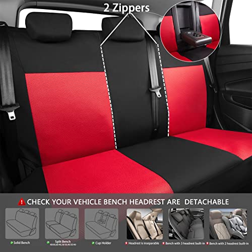 3D Air Mesh Car Seat Covers Full Sets w