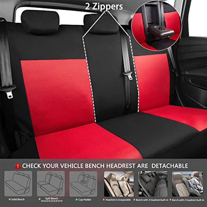 3D Air Mesh Car Seat Covers Full Sets w