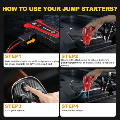 3000A Car Battery Jump Starter