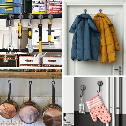 6 Pack Magnetic Hooks (6 Count)