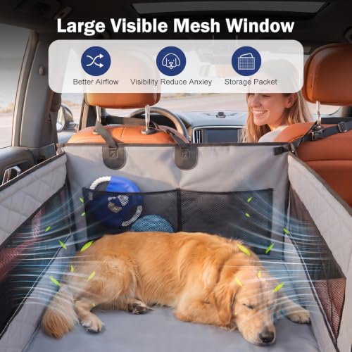 Dog Car Seat for Large Medium Dogs