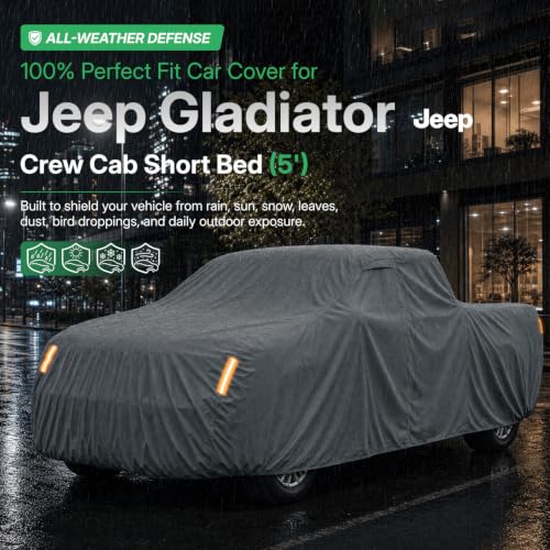 Waterproof Heavy Duty Truck Cover Custom Fit Gladiator 2020