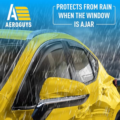 Extra Durable Window Deflectors in (4 Count)