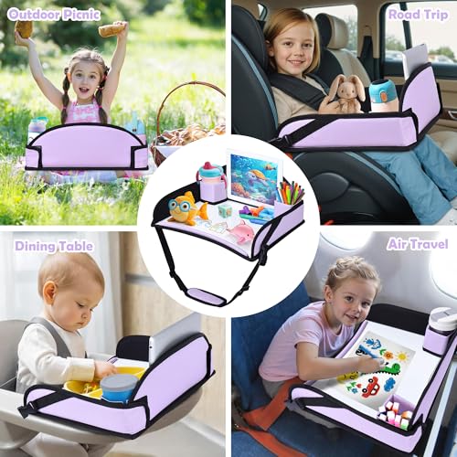 Toddler Car Seat Travel Tray FOR Road Trip Activities