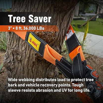 Off Road Recovery Kit Tree Saver Strap (83.2 Ounce)