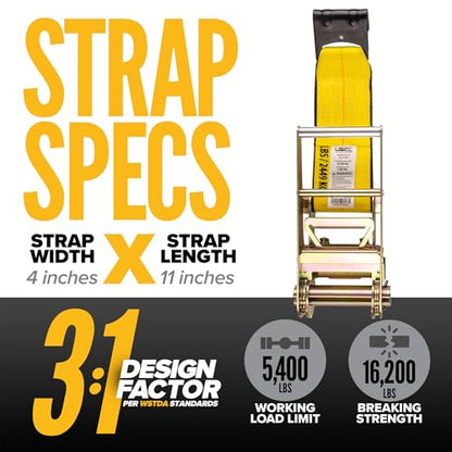 4 Inch x 11 Inch Replacement Fixed Ends (200 Count)