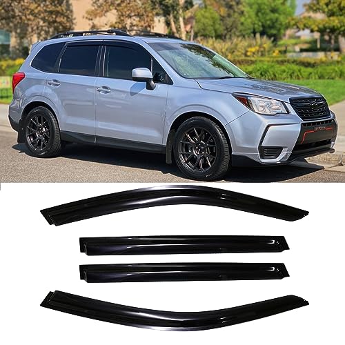 Window Visors Rain Guards for 2014 (4 Count)