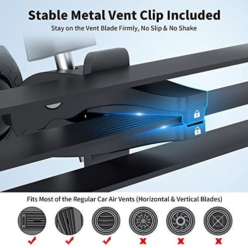 Car Rearview Mirror Magnetic Phone Mount Holder for MagSafe