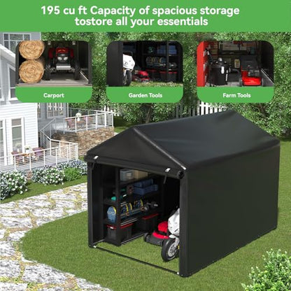 5x7 FT Carport Storage Shed