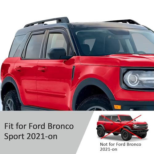 in Channel Rain Guards for Ford Bronco Sport 2021