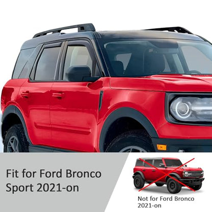 in Channel Rain Guards for Ford Bronco Sport 2021