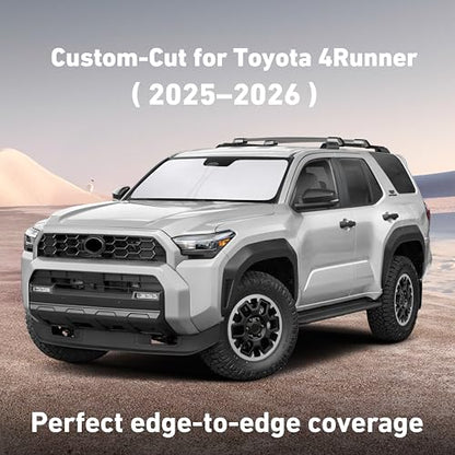 Windshield Sunshade Compatible for Toyota 4Runner 2025 2026