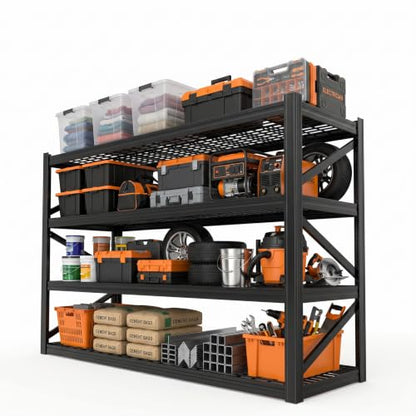 4 Tier Heavy Duty Garage Shelving