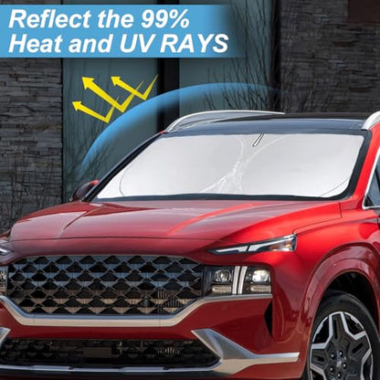 Windshield Sun Shade for Hyundai Santa Fe 2019