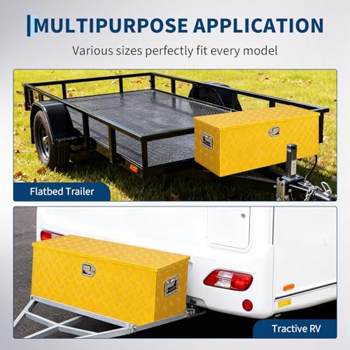 Aluminum Truck Bed Tool Box 36''