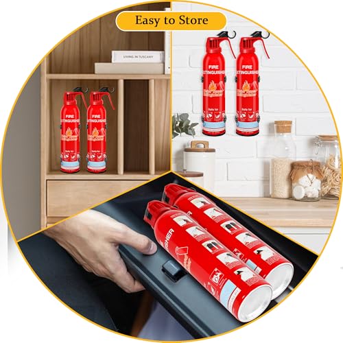 Fire Extinguisher for Home (4 Count)