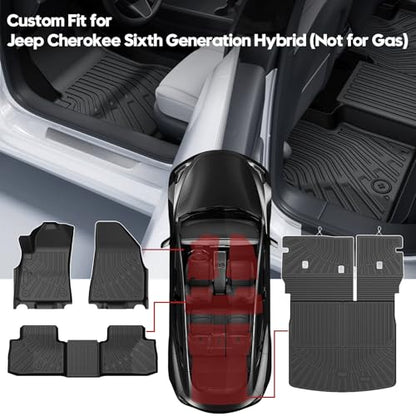 Floor Mats for Jeep Cherokee Hybrid 2026