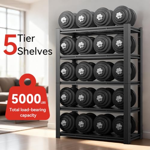 5 Tier Heavy Duty Garage Shelving