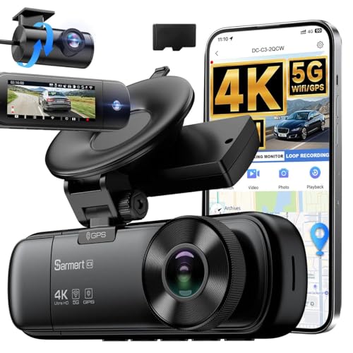 4K 3 Channel Dash Cam