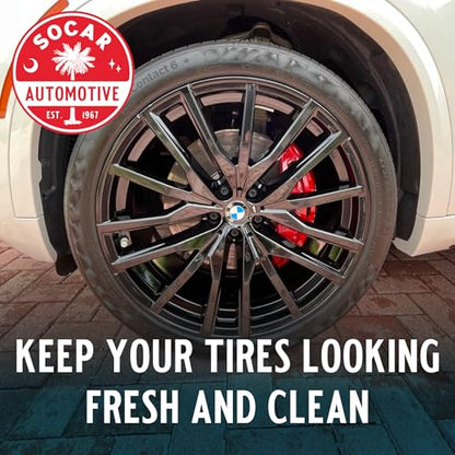 SOCAR Blue Suede Tire Shine Spray & Protectant. New