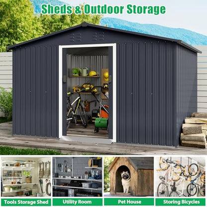 Outdoor Storage Shed 12 x 10 ft