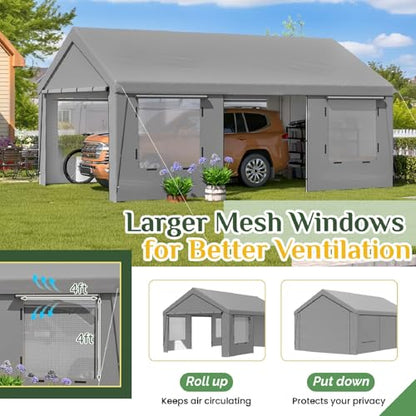 13x20FT Heavy Duty Carport