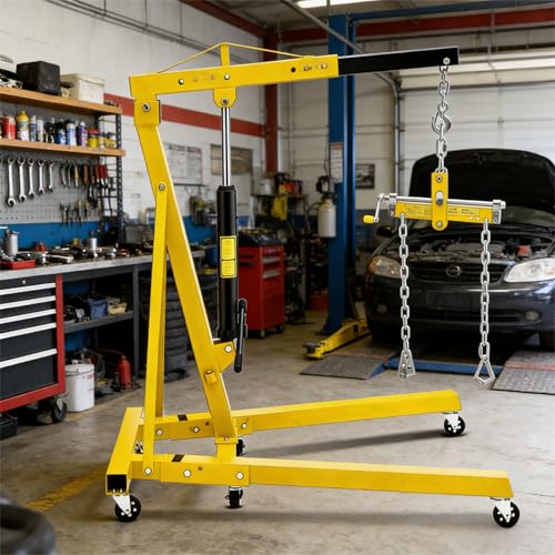 2 Ton Hydraulic Engine Hoist with Lever Stabilizer