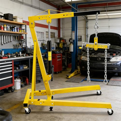 2 Ton Hydraulic Engine Hoist with Lever Stabilizer
