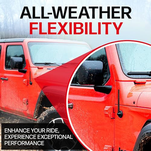 Short Rubber Antenna for Jeep Wrangler JK