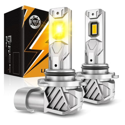 2026 Q11 Series 9006 Fog Lights Yellow Powersports Light 16000LM (2 Count)