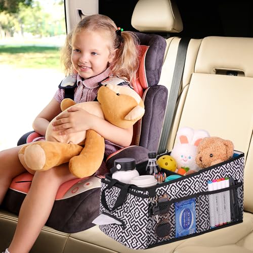 Backseat Car Organizer Car Caddy Passenger Seat Organizer for Kids