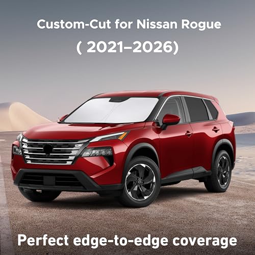 Windshield Sunshade Compatible for Nissan Rogue 2021