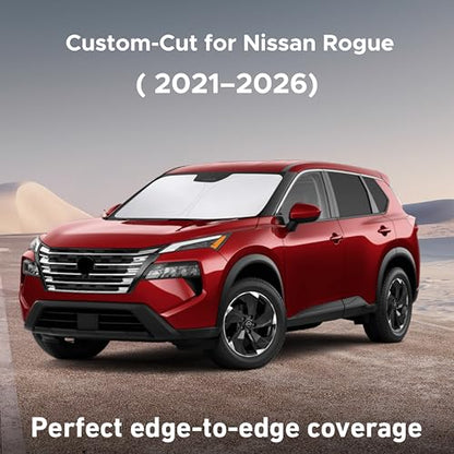 Windshield Sunshade Compatible for Nissan Rogue 2021