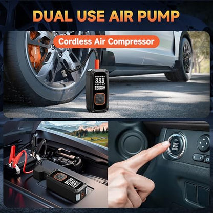 Tire Inflator Portable Air Compressor (72 Count)