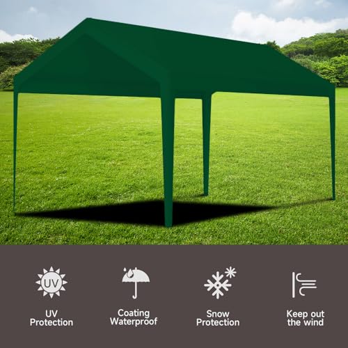 10 x 20 FT Carport Replacement Cover (192 Ounce)