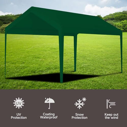 10 x 20 FT Carport Replacement Cover (192 Ounce)