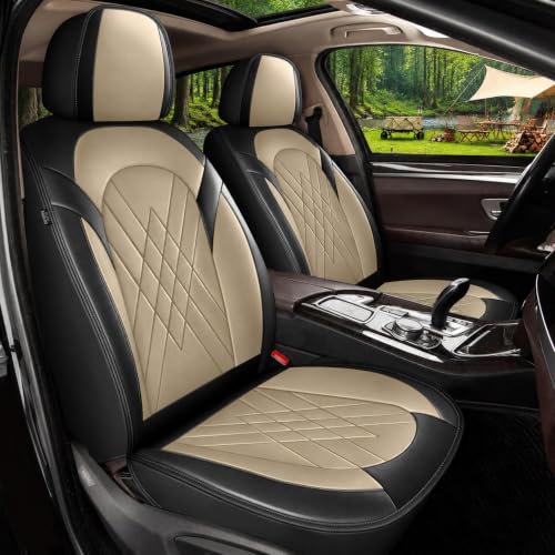 2 Front Car Seat Covers for Subaru Crosstrek 2016