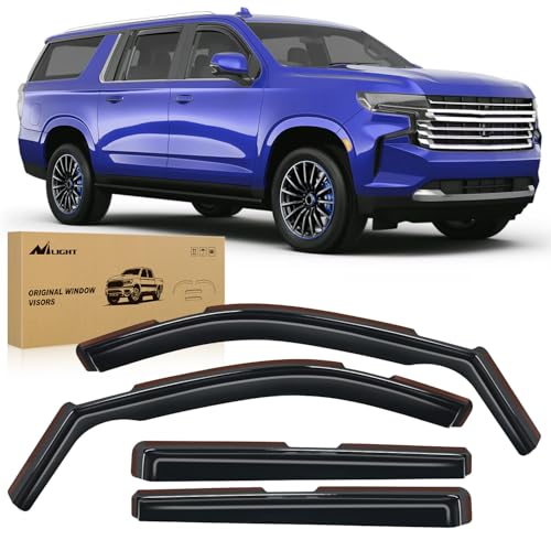 in Channel Rain Guards for Chevy Suburban 2021