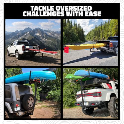 750 Lbs Cap Truck Bed Extender Hitch Mount