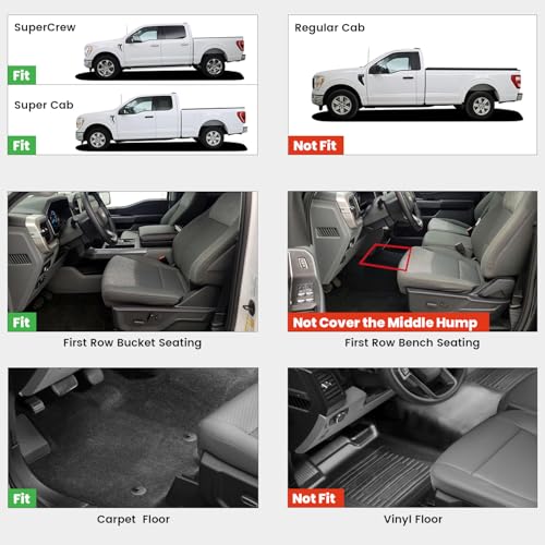 Floor Mat for Ford F150 2015