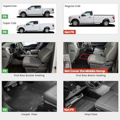 Floor Mat for Ford F150 2015