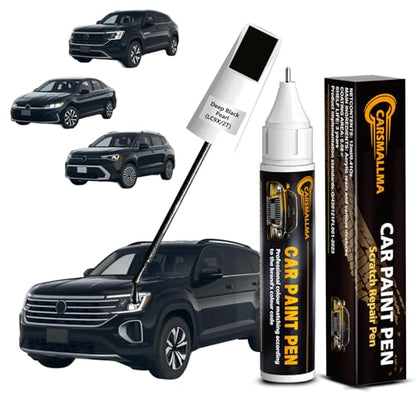 LC9X 2T Deep Black Pearl Car Touch Up Paint for Volkswagen