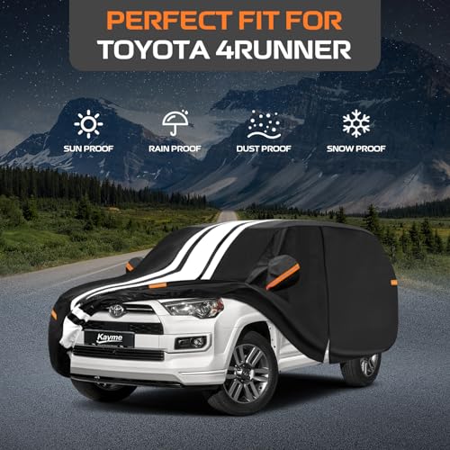 Toyota 4Runner Car Cover Waterproof All Weather for Automobiles