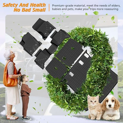 6PCS Floor Mats Fit for Toyota 4Runner 2025 2026 5 Seats