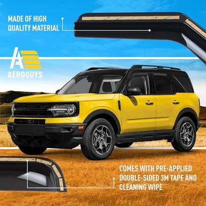 Extra Durable Window Deflectors in