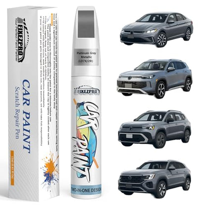 LD7X 2R Platinum Gray Metallic Touch Up Paint for Volkswagen
