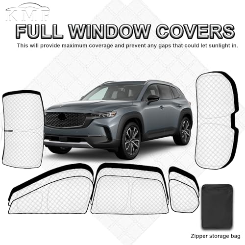 8pcs Thicken Sun Shades for Mazda CX (8 Count)
