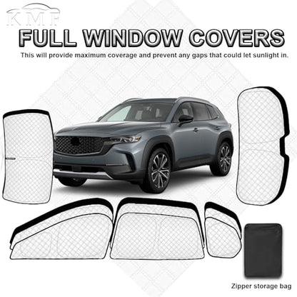 8pcs Thicken Sun Shades for Mazda CX (8 Count)