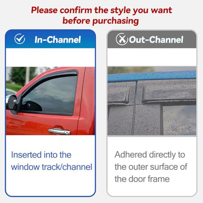 Window Visors Deflector for 2005